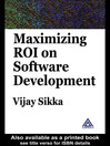 Maximizing ROI on Software Development